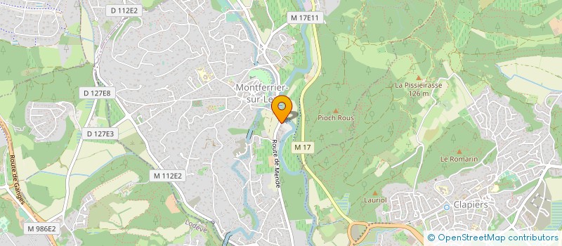 localisation de l'entreprise SCI MONTPERRIER IMMO  MONTFERRIER-SUR-LEZ