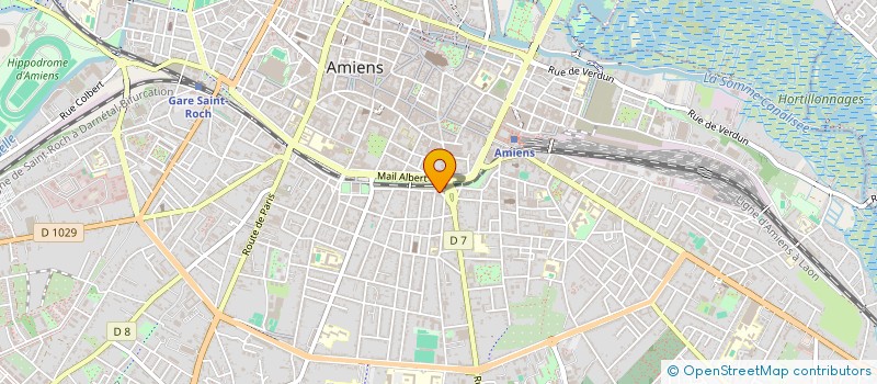 localisation de l'entreprise SCI MONTPLAISIR  AMIENS