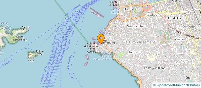 localisation de l'entreprise SCI MONTPLAISIR à MARSEILLE