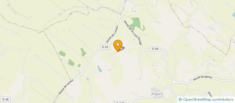 localisation de l'entreprise SCI MONTPLAISIR EN ROSE  ALGANS