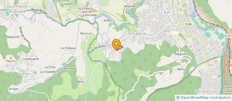 localisation de l'entreprise SCI MONTRABE à FOIX