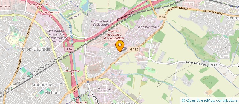 localisation de l'entreprise SCI MONTREDON à L'UNION