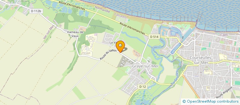 localisation de l'entreprise SCI MONTREER  GRAYE-SUR-MER