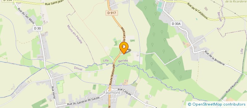 localisation de l'entreprise SCI MONTREUIL JLM  BERSEE