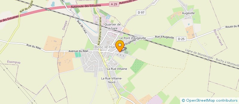 localisation de l'entreprise SCI MONTREUILLAISE  MONTREUIL-EN-CAUX