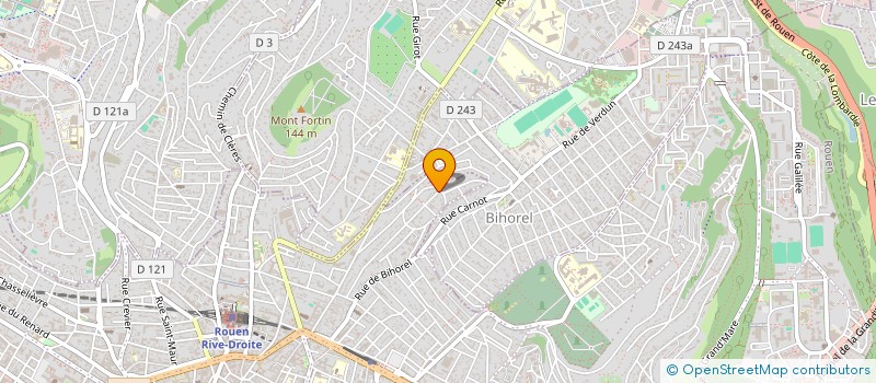 localisation de l'entreprise SCI MONTRICHARD à ROUEN