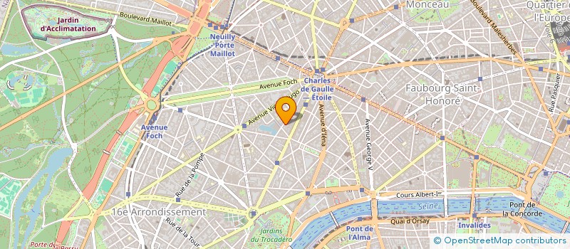 localisation de l'entreprise SCI MONTRICHER  PARIS