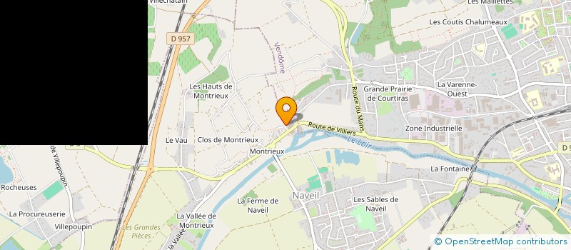 localisation de l'entreprise SCI MONTRIEUX  NAVEIL