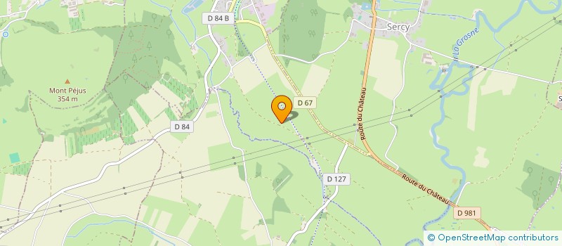 localisation de l'entreprise SCI MONTROSE  SERCY