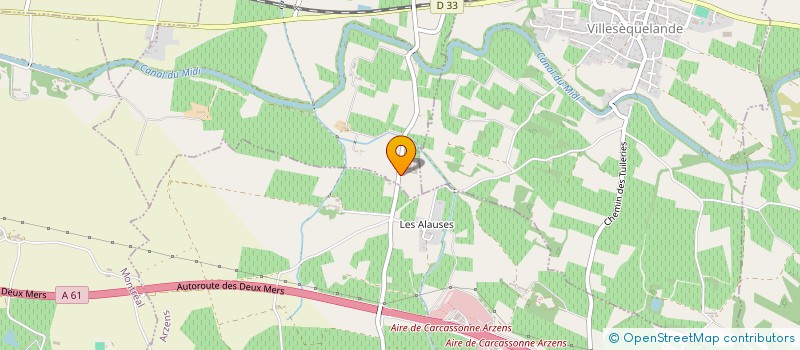 localisation de l'entreprise SCI MONTROUGE à SAINTE-EULALIE