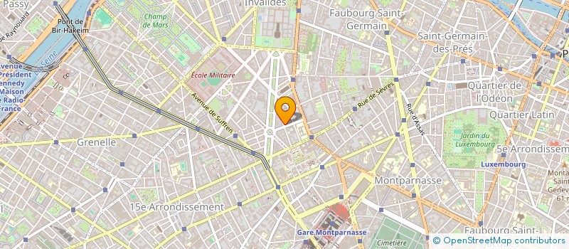 localisation de l'entreprise SCI MONTROUGE  PARIS