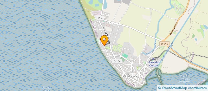 localisation de l'entreprise SCI MONTROUGE à LE CROTOY