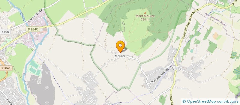 localisation de l'entreprise SCI MONTS ET LAC  GRILLY