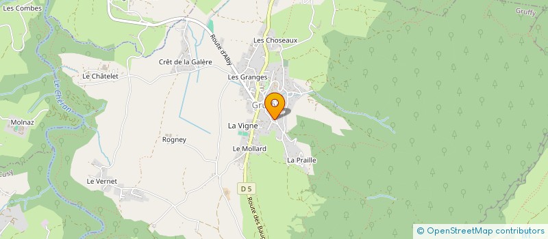 localisation de l'entreprise SCI MONTSEGUR  GRUFFY