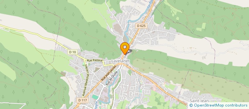 localisation de l'entreprise SCI MONTSEGUR à LAVELANET