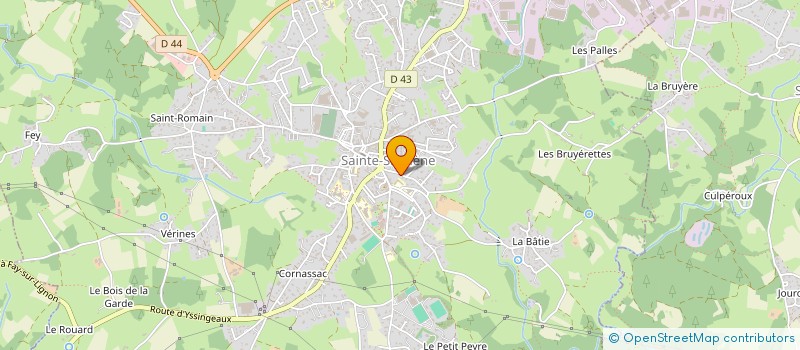 localisation de l'entreprise SCI MONTSERRAT à SAINTE-SIGOLENE