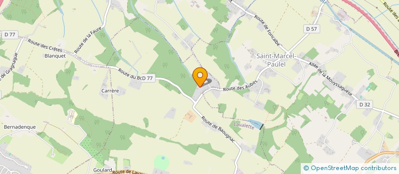 localisation de l'entreprise SCI MONTVETO  LAVALETTE