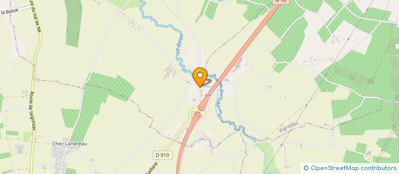 localisation de l'entreprise SCI MONTVILLE  SAINT-MEDARD