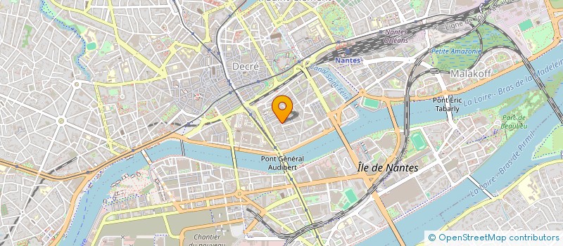 localisation de l'entreprise SCI MONTYS à NANTES
