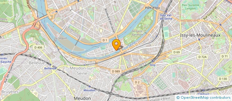 localisation de l'entreprise SCI MOOFFEE INVESTMENT à ISSY-LES-MOULINEAUX
