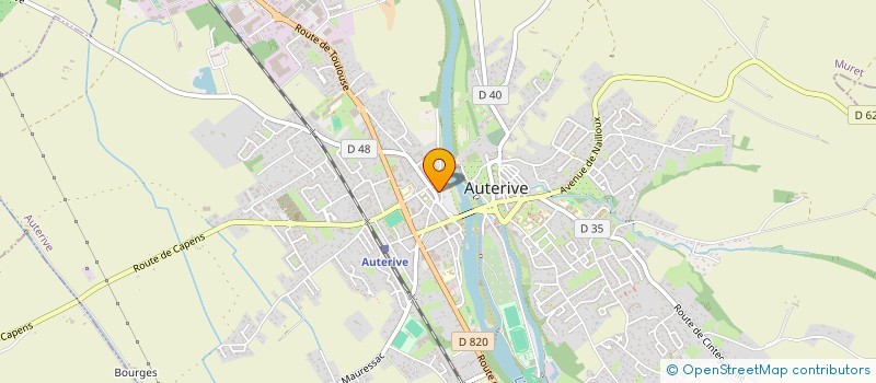 localisation de l'entreprise SCI MOOKY  AUTERIVE