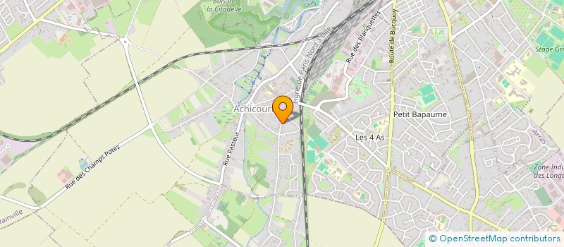 localisation de l'entreprise SCI MOON  ACHICOURT