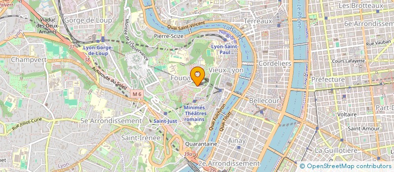 localisation de l'entreprise SCI MOONBEAM  LYON