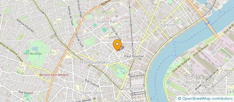 localisation de l'entreprise SCI  MOPA  BORDEAUX