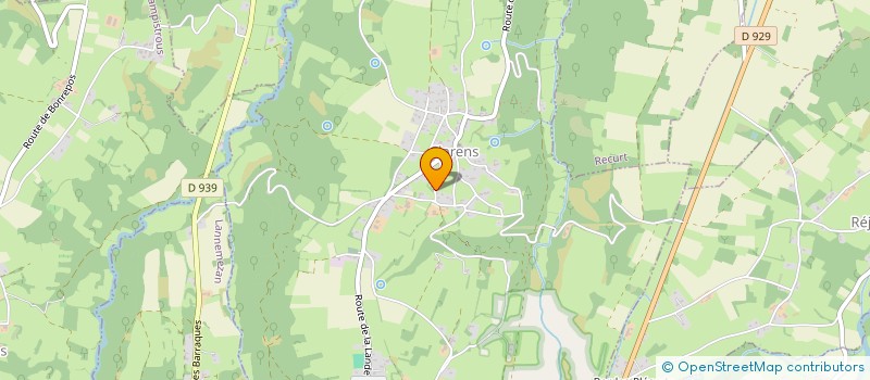 localisation de l'entreprise SCI MOPA  CLARENS