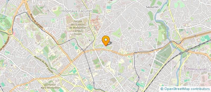 localisation de l'entreprise SCI MOPAH à MONTPELLIER