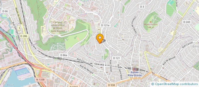 localisation de l'entreprise SCI MOPHI  MONT-SAINT-AIGNAN