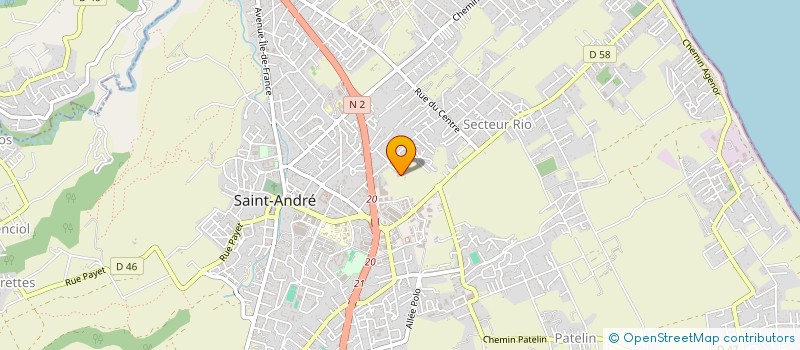 localisation de l'entreprise SCI MOPI à SAINT-ANDRE