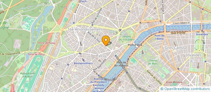 localisation de l'entreprise SCI MOPIMMO  PARIS