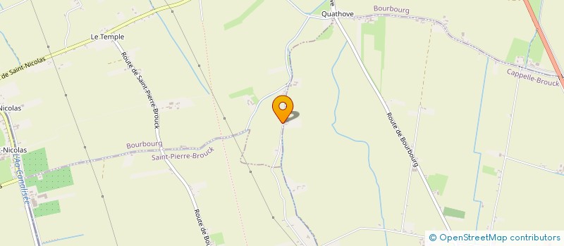 localisation de l'entreprise SCI MOQ  BOURBOURG