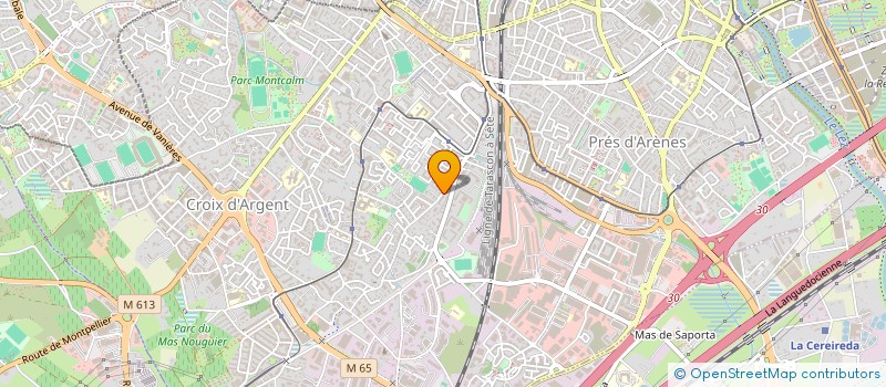 localisation de l'entreprise SCI MOQUEROSE à MONTPELLIER