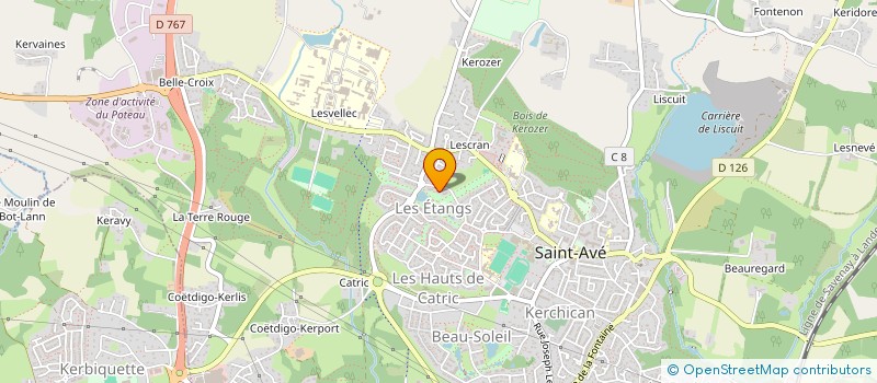 localisation de l'entreprise SCI MOR BRAS  SAINT-AVE