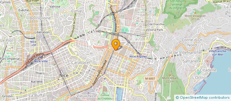 localisation de l'entreprise SCI MORA à NICE