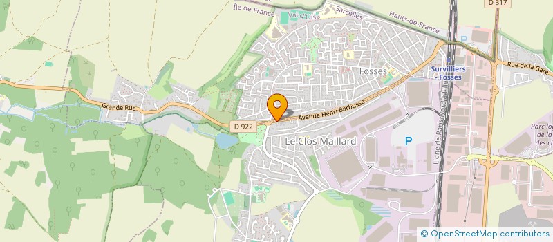 localisation de l'entreprise SCI MORABEZA  MARLY-LA-VILLE