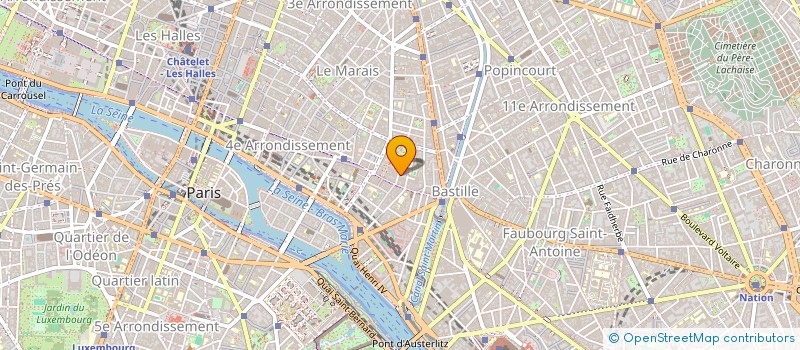 localisation de l'entreprise SCI MORADI  PARIS