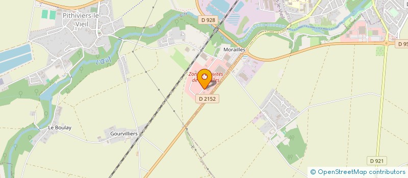 localisation de l'entreprise SCI MORAILLES  PITHIVIERS-LE-VIEIL