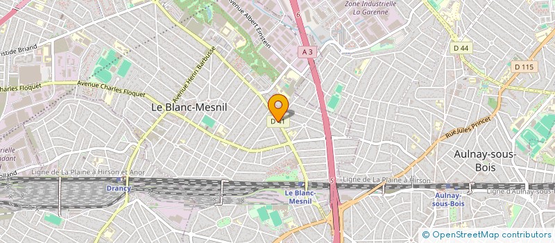 localisation de l'entreprise SCI MORALI LE RAINCY à LE BLANC-MESNIL