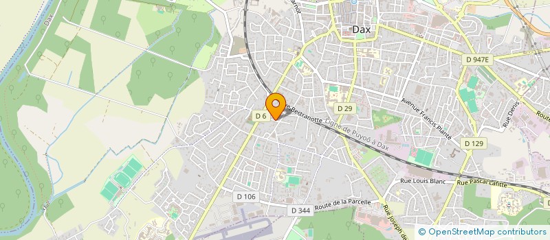 localisation de l'entreprise SCI MORANCY 4 à DAX