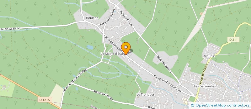 localisation de l'entreprise SCI MORANDIERE  SAINT-AUBIN-DE-MEDOC