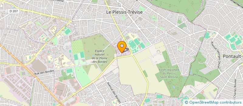 localisation de l'entreprise SCI MORANE à LE PLESSIS-TREVISE