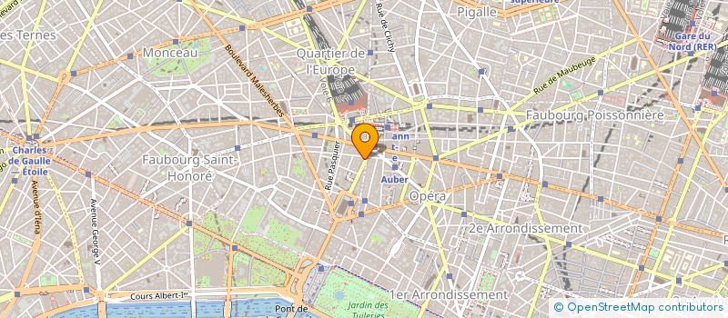 localisation de l'entreprise SCI MORANJUICE II  PARIS