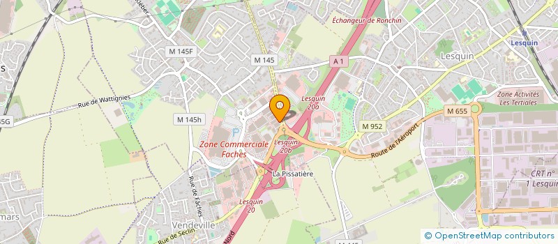 localisation de l'entreprise SCI MORANO  FACHES-THUMESNIL