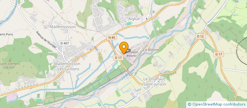 localisation de l'entreprise SCI MORAULANE  LE PUY-SAINTE-REPARADE