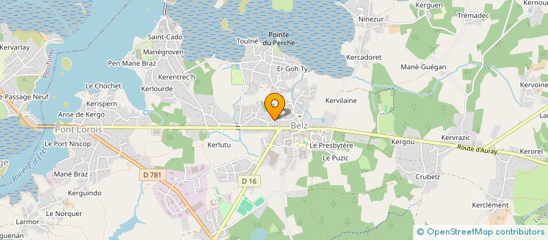 localisation de l'entreprise SCI MORAZE  BELZ