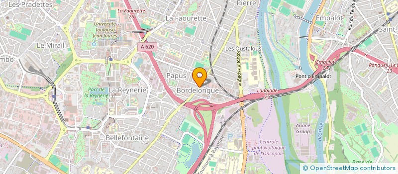 localisation de l'entreprise SCI MORDI à TOULOUSE