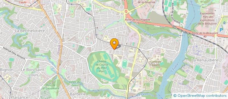 localisation de l'entreprise SCI MORE YVES  NANTES